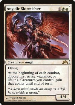 2013 Magic the Gathering Gatecrash #3 Angelic Skirmisher Front