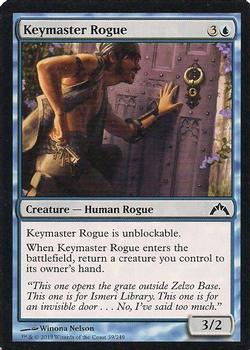 2013 Magic the Gathering Gatecrash #39 Keymaster Rogue Front