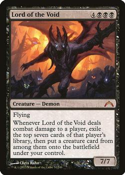 2013 Magic the Gathering Gatecrash #71 Lord of the Void Front