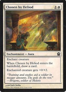 2013 Magic the Gathering Theros #5 Chosen by Heliod Front
