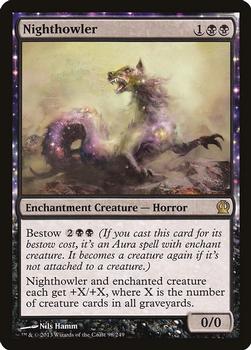 2013 Magic the Gathering Theros #98 Nighthowler Front
