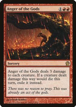 2013 Magic the Gathering Theros #112 Anger of the Gods Front