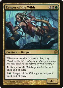 2013 Magic the Gathering Theros #201 Reaper of the Wilds Front