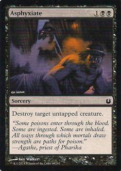 2014 Magic the Gathering Born of the Gods #60 Asphyxiate Front