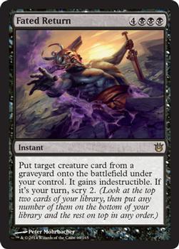 2014 Magic the Gathering Born of the Gods #69 Fated Return Front