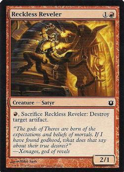 2014 Magic the Gathering Born of the Gods #106 Reckless Reveler Front
