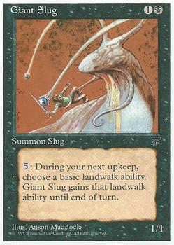 1995 Magic the Gathering Chronicles #NNO Giant Slug Front