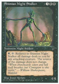 1995 Magic the Gathering Chronicles #NNO Shimian Night Stalker Front