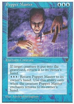 1995 Magic the Gathering Chronicles #NNO Puppet Master Front