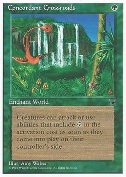 1995 Magic the Gathering Chronicles #NNO Concordant Crossroads Front