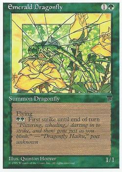 1995 Magic the Gathering Chronicles #NNO Emerald Dragonfly Front