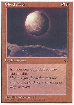 1995 Magic the Gathering Chronicles #NNO Blood Moon Front