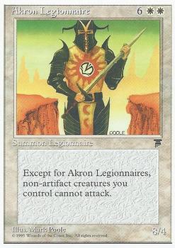 1995 Magic the Gathering Chronicles #NNO Akron Legionnaire Front