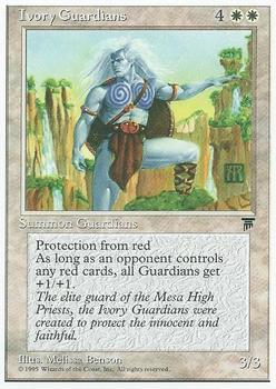 1995 Magic the Gathering Chronicles #NNO Ivory Guardians Front