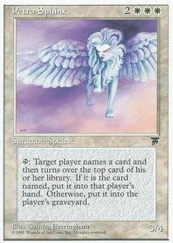 1995 Magic the Gathering Chronicles #NNO Petra Sphinx Front