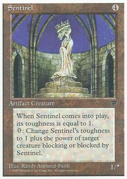 1995 Magic the Gathering Chronicles #NNO Sentinel Front