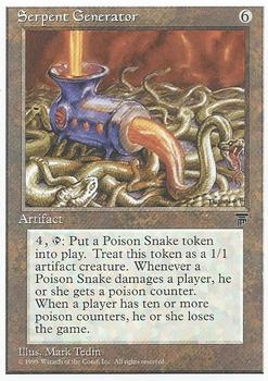 1995 Magic the Gathering Chronicles #NNO Serpent Generator Front