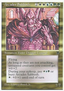 1995 Magic the Gathering Chronicles #NNO Arcades Sabboth Front