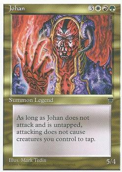 1995 Magic the Gathering Chronicles #NNO Johan Front