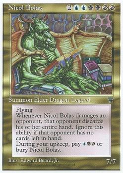 1995 Magic the Gathering Chronicles #NNO Nicol Bolas Front