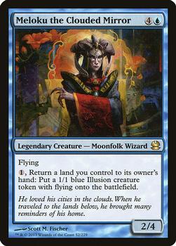 2013 Magic the Gathering Modern Masters #52 Meloku the Clouded Mirror Front