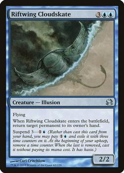2013 Magic the Gathering Modern Masters #62 Riftwing Cloudskate Front