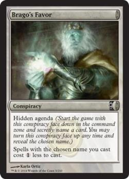 2014 Magic the Gathering Conspiracy #3 Brago's Favor Front