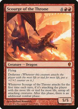 2014 Magic the Gathering Conspiracy #35 Scourge of the Throne Front
