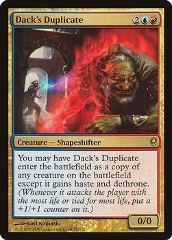 2014 Magic the Gathering Conspiracy #43 Dack's Duplicate Front