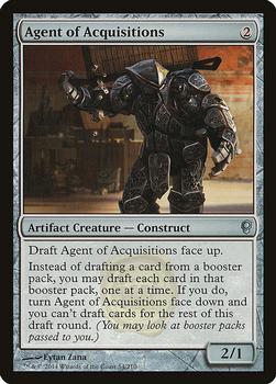 2014 Magic the Gathering Conspiracy #54 Agent of Acquisitions Front