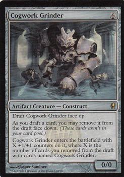 2014 Magic the Gathering Conspiracy #57 Cogwork Grinder Front