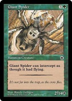 1997 Magic the Gathering Portal #NNO Giant Spider Front