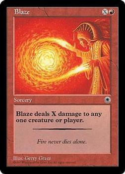 1997 Magic the Gathering Portal #NNO Blaze Front