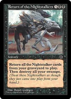 1998 Magic the Gathering Portal Second Age #NNO Return of the Nightstalkers Front