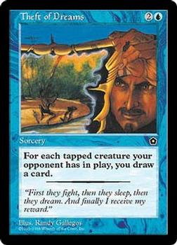 1998 Magic the Gathering Portal Second Age #NNO Theft of Dreams Front