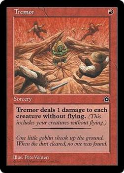 1998 Magic the Gathering Portal Second Age #NNO Tremor Front