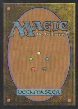 1999 Magic the Gathering Portal Three Kingdoms #49 Mystic Denial Back