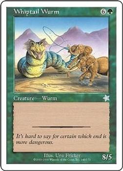 1999 Magic the Gathering Starter 1999 #149 Whiptail Wurm Front