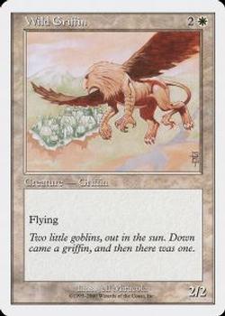 2000 Magic the Gathering Starter #NNO Wild Griffin Front