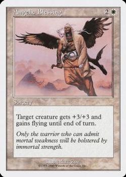 2000 Magic the Gathering Starter #NNO Angelic Blessing Front