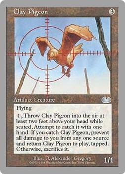 1998 Magic the Gathering Unglued #73 Clay Pigeon Front