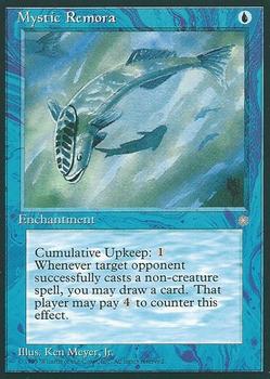 1995 Magic the Gathering Ice Age #NNO Mystic Remora Front