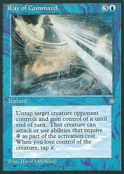 1995 Magic the Gathering Ice Age #NNO Ray of Command Front