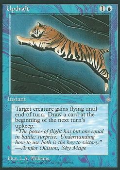 1995 Magic the Gathering Ice Age #NNO Updraft Front