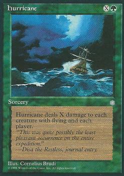 1995 Magic the Gathering Ice Age #NNO Hurricane Front