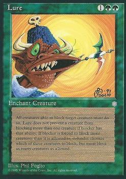1995 Magic the Gathering Ice Age #NNO Lure Front