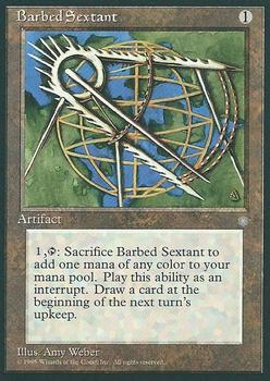 1995 Magic the Gathering Ice Age #NNO Barbed Sextant Front