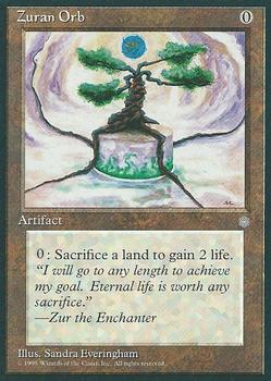 1995 Magic the Gathering Ice Age #NNO Zuran Orb Front