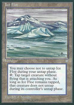 1995 Magic the Gathering Ice Age #NNO Ice Floe Front