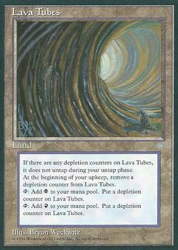 1995 Magic the Gathering Ice Age #NNO Lava Tubes Front